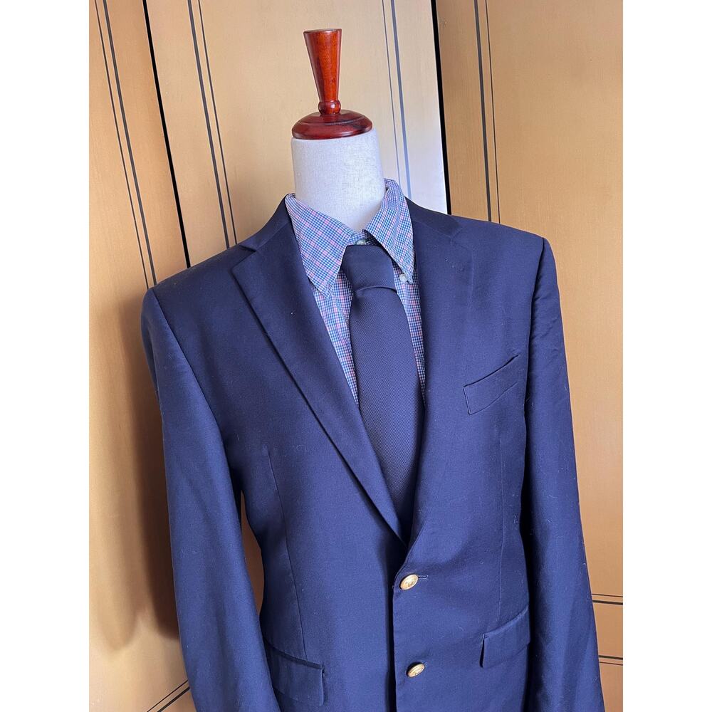 Vintage dark navy necktie by Yves Saint Laurent